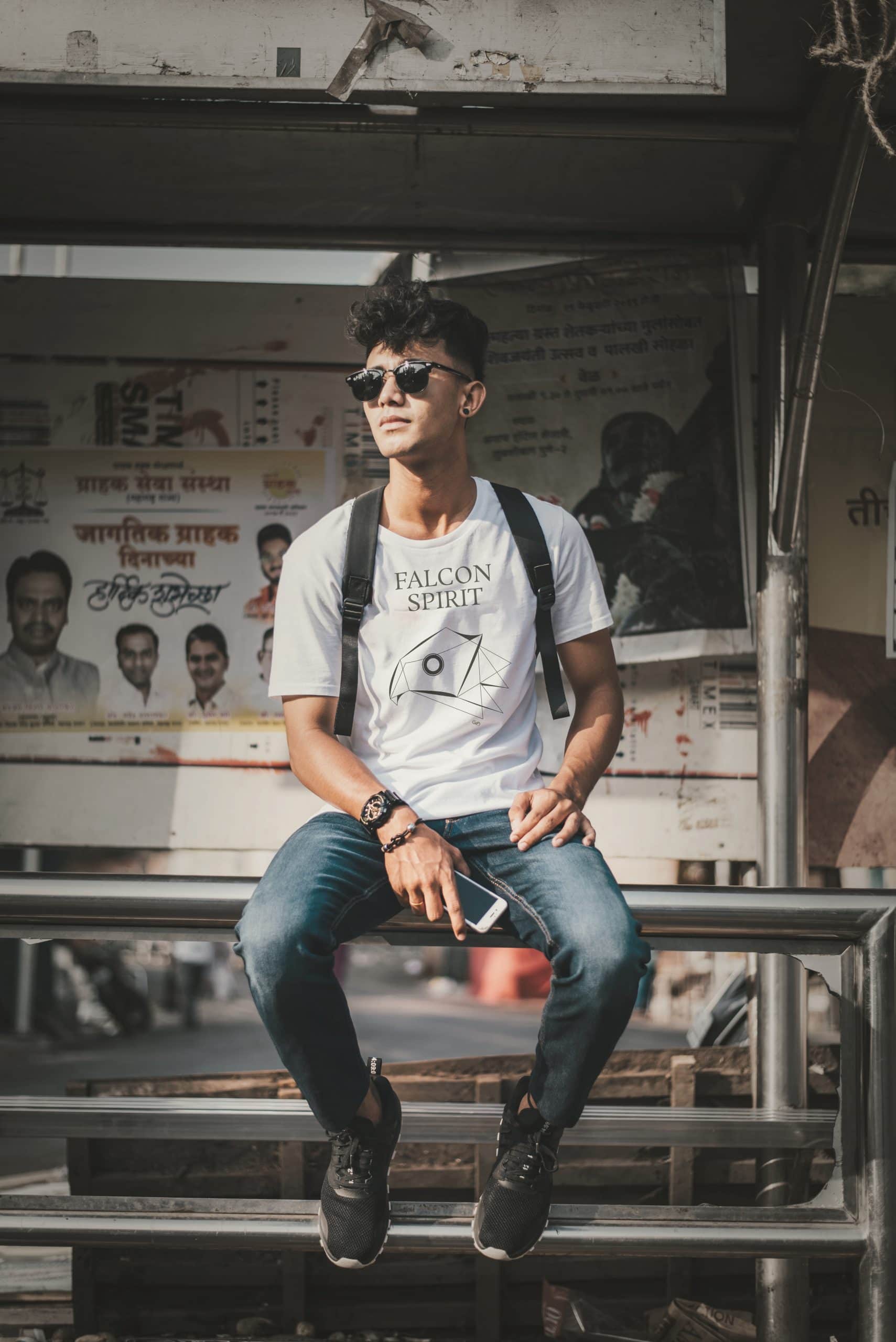 This is the Val Sauvage Falcon Spirit Tencel Tshirt