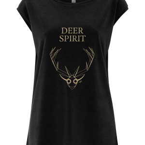 Women's Tencel Top Deer spirit gold