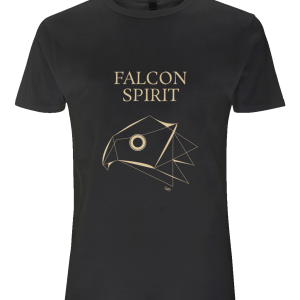 Men's Tencel TShirt Falcon spirit gold