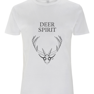 Men's Tencel TShirt Deer spirit
